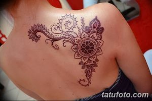 фото Тату в стиле мехенди 05.12.2018 №001 - photo Tattoo mehendi - tatufoto.com